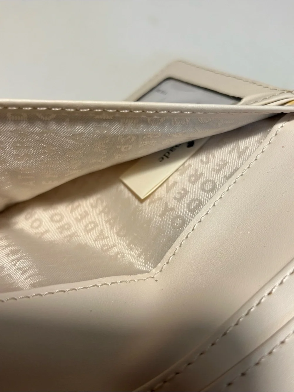 kate spade Yellow Leather Slim Bifold Wallet